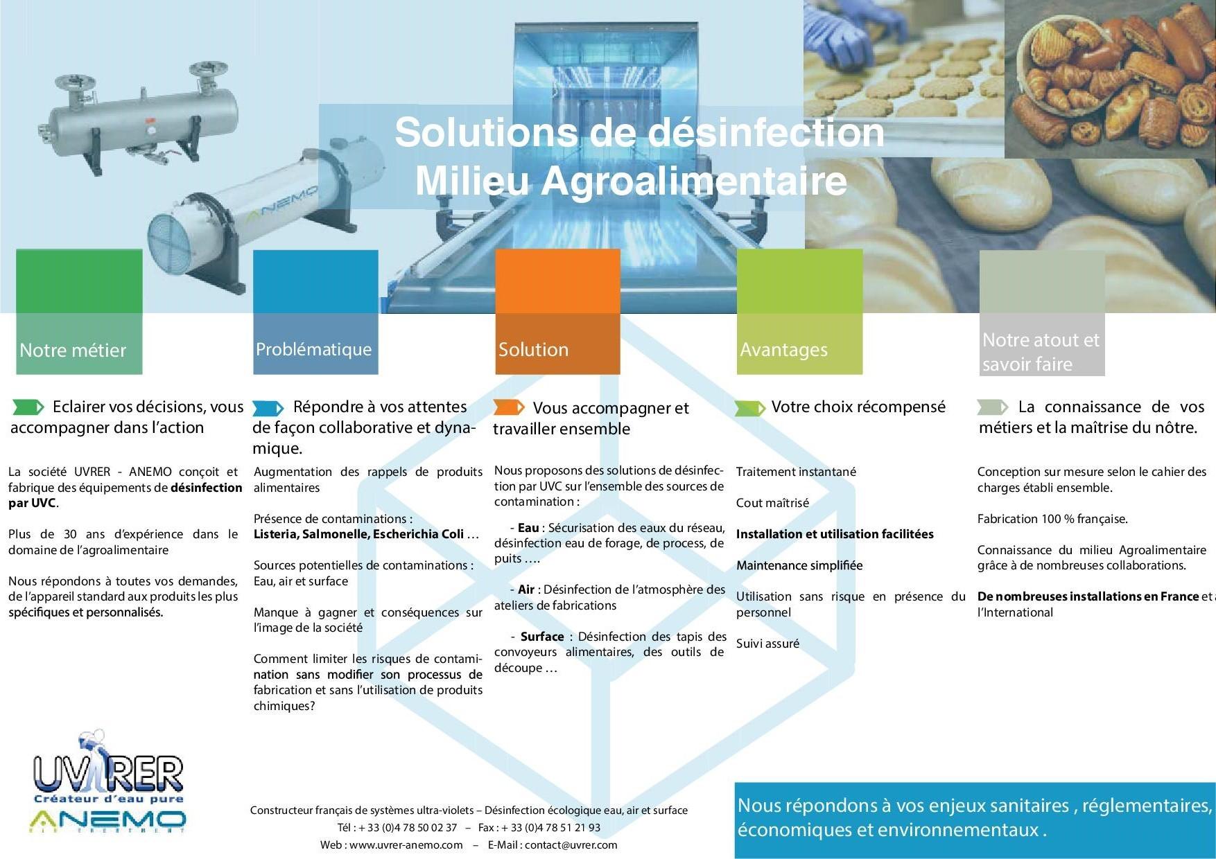 Désinfection agroalimentaire