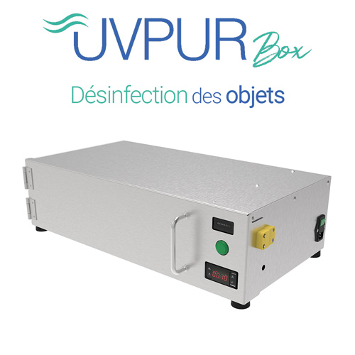 UVPUR Box : désinfection des objets