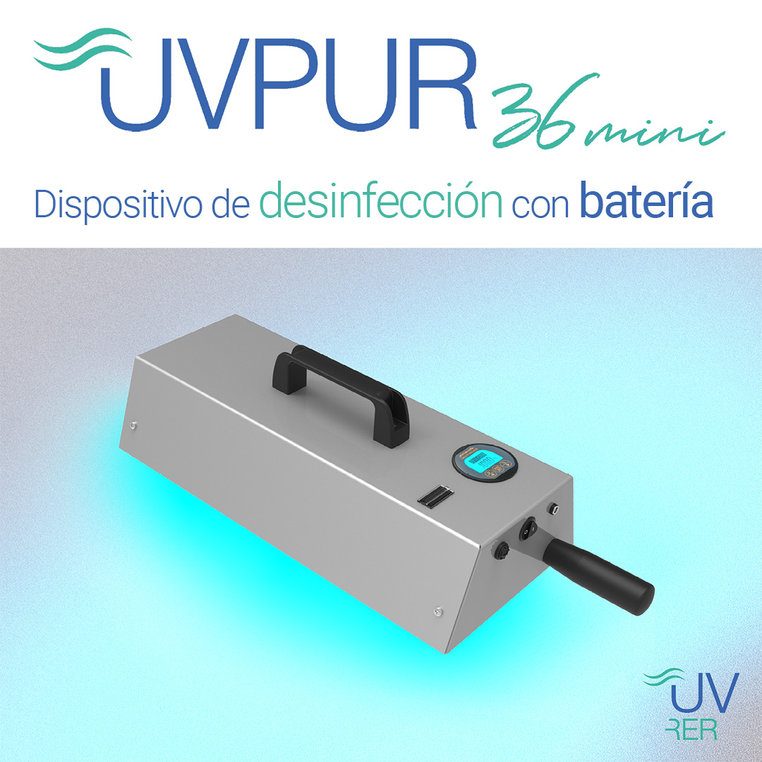 UVPUR 36 Mini Desinfección de superficies